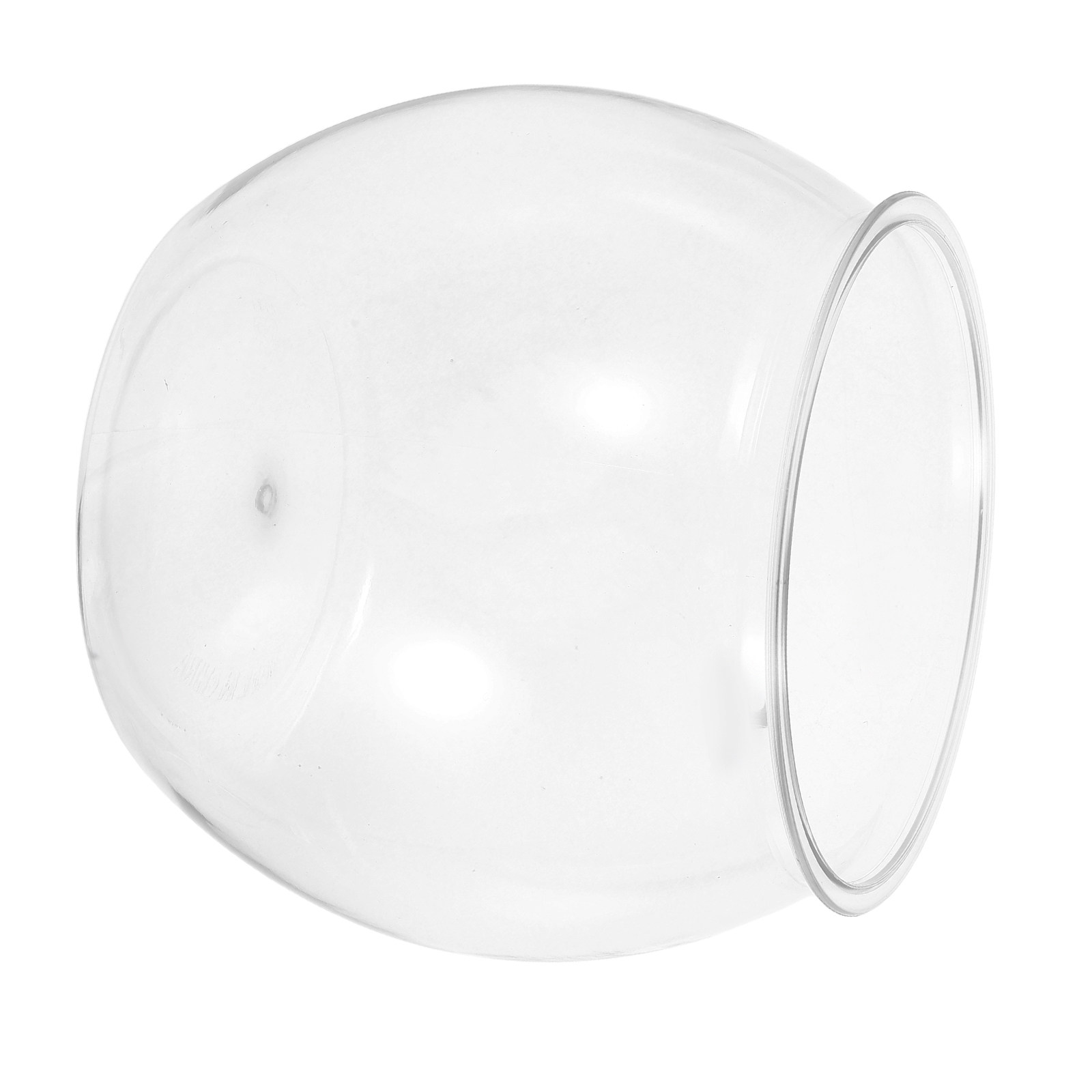 Planted Aquarium For Goldfish - Round Shatterproof Fish Tank Transparent Plastic