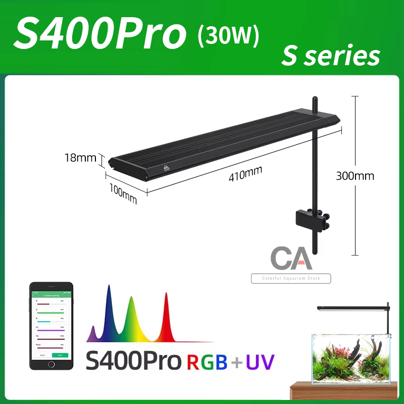 WEEK AQUA S Series RGB+UV Full - Planted Aquarium Uv Light recension och pris