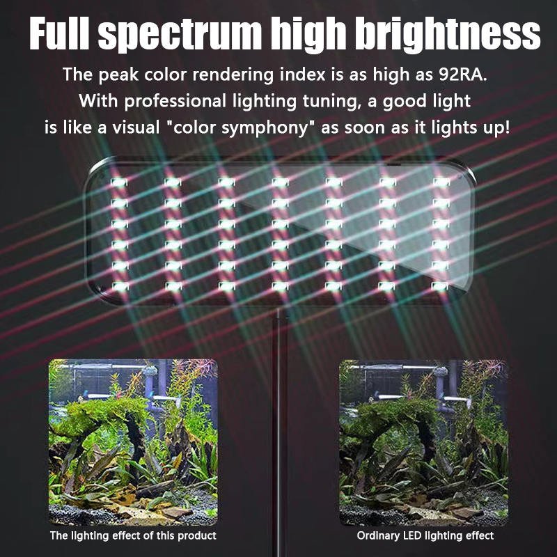 13W LED Lamp Aquarium Decorati - Aquarium Plant Ornament recension och pris