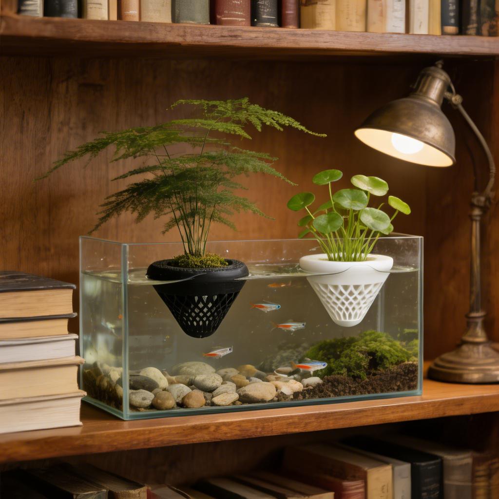 2PCS Floating Aquarium Plant H - Aquarium Plant Ornament recension och pris