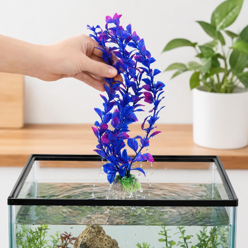 Artificial Water Plants Weight - Planted Aquarium For Goldfish recension och pris