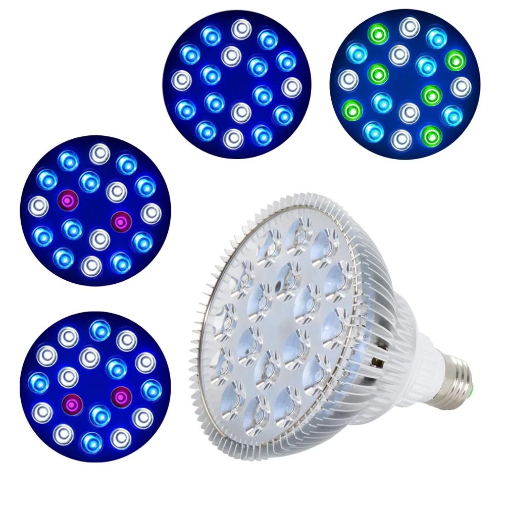 E27 LED Plant Grow Light bulb  - Aquarium Plant Seeds recension och pris