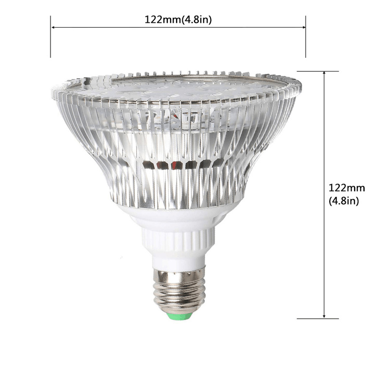 E27 LED Plant Grow Light bulb  - Aquarium Plant Seeds recension och pris