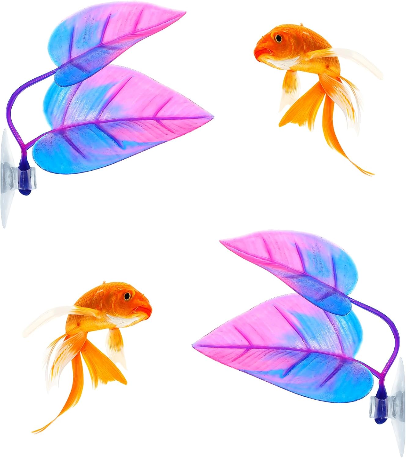 Betta Fish Leaf Hammock Simula - Aquarium Plant Ornament recension och pris