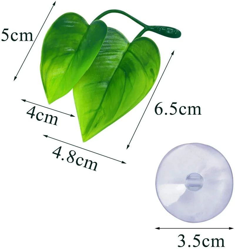 Betta Fish Leaf Hammock Simula - Aquarium Plant Ornament recension och pris