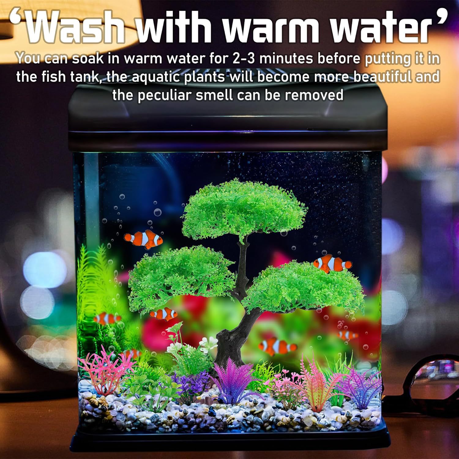 11/10pcs Aquarium Artificial P - Planted Aquarium For Goldfish recension och pris