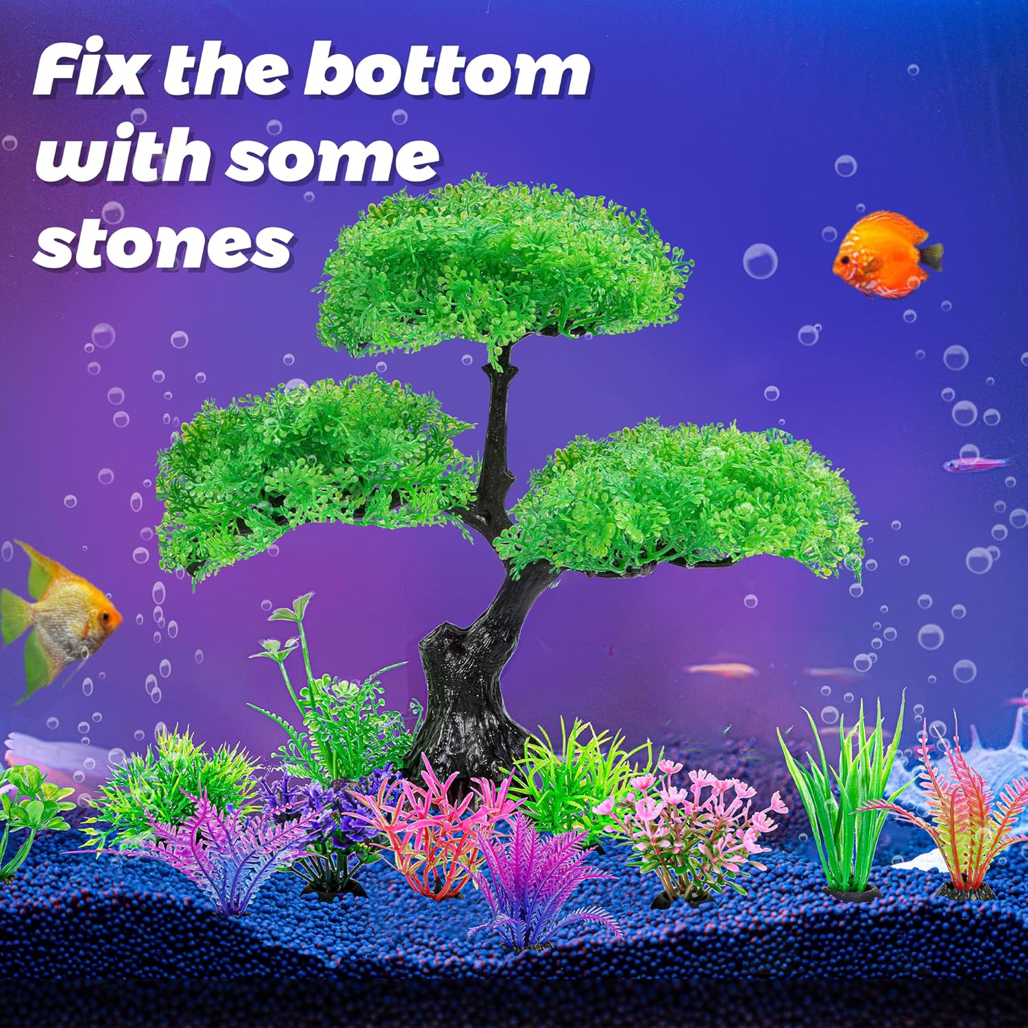 11/10pcs Aquarium Artificial P - Planted Aquarium For Goldfish recension och pris