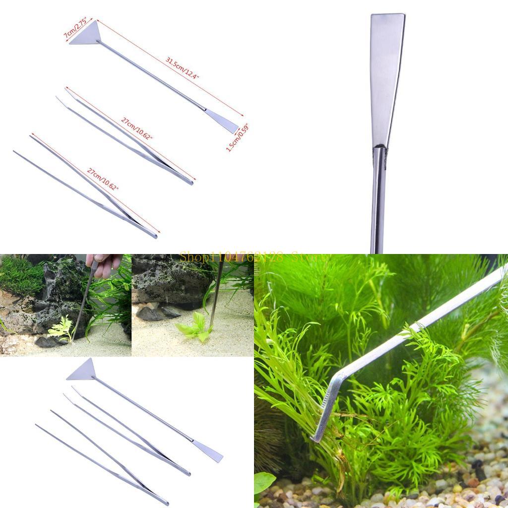 3-Piece Aquarium Tool Kit Stai - Planted Aquarium Best Fish recension och pris