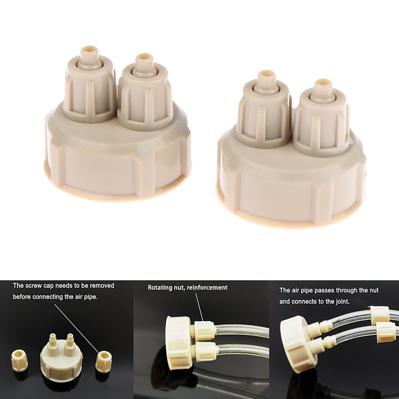 2Pcs ABS Aquarium CO2 System T - Planted Aquarium Co2 System recension och pris