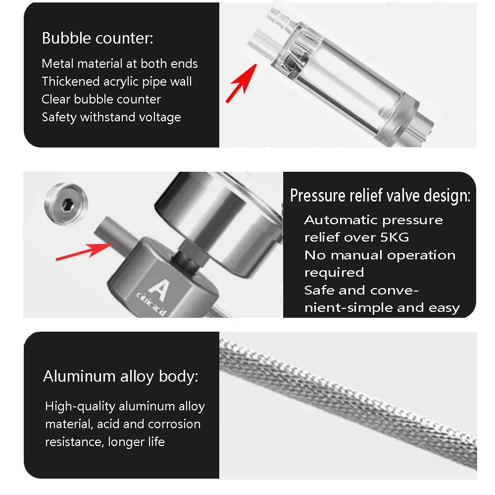 Aquarium DIY CO2 Reactor Gener - Planted Aquarium Co2 System recension och pris