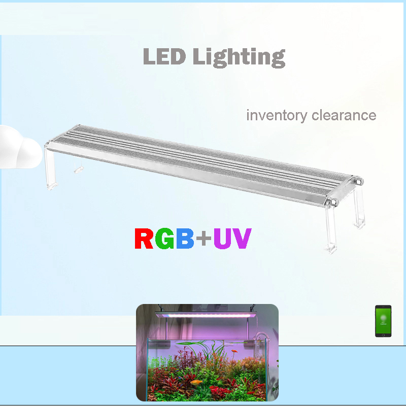Led Lighting 60cm 80cm 90cm RG - Planted Aquarium Uv Light recension och pris