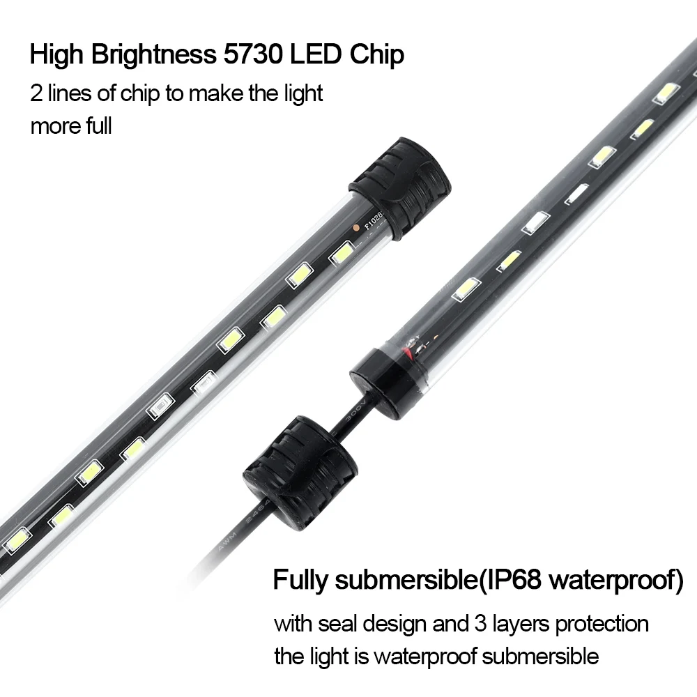 58CM  Aquarium Light LED Plant - Aquarium Plant Ornament recension och pris