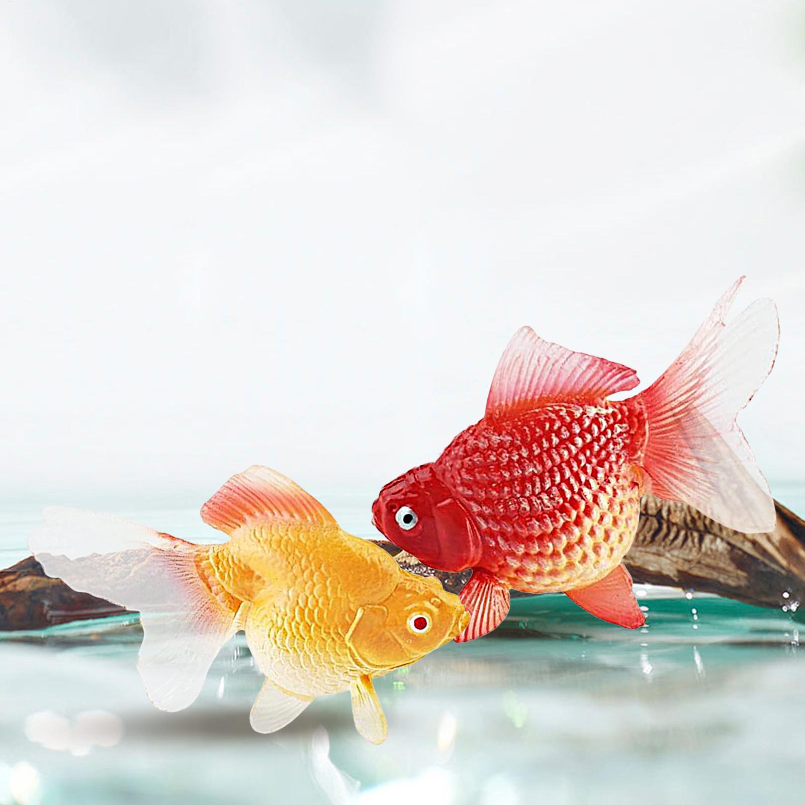 Fake Gold Fish 2Pcs/set Artifi - Planted Aquarium For Goldfish recension och pris