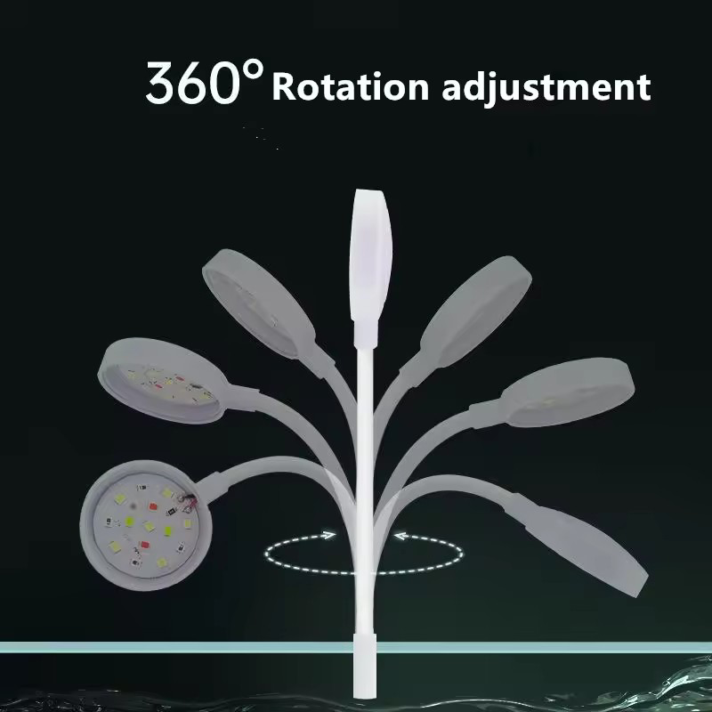 USB LED Fish Tank Clip Lamp Hi - Aquarium Plant Ornament recension och pris