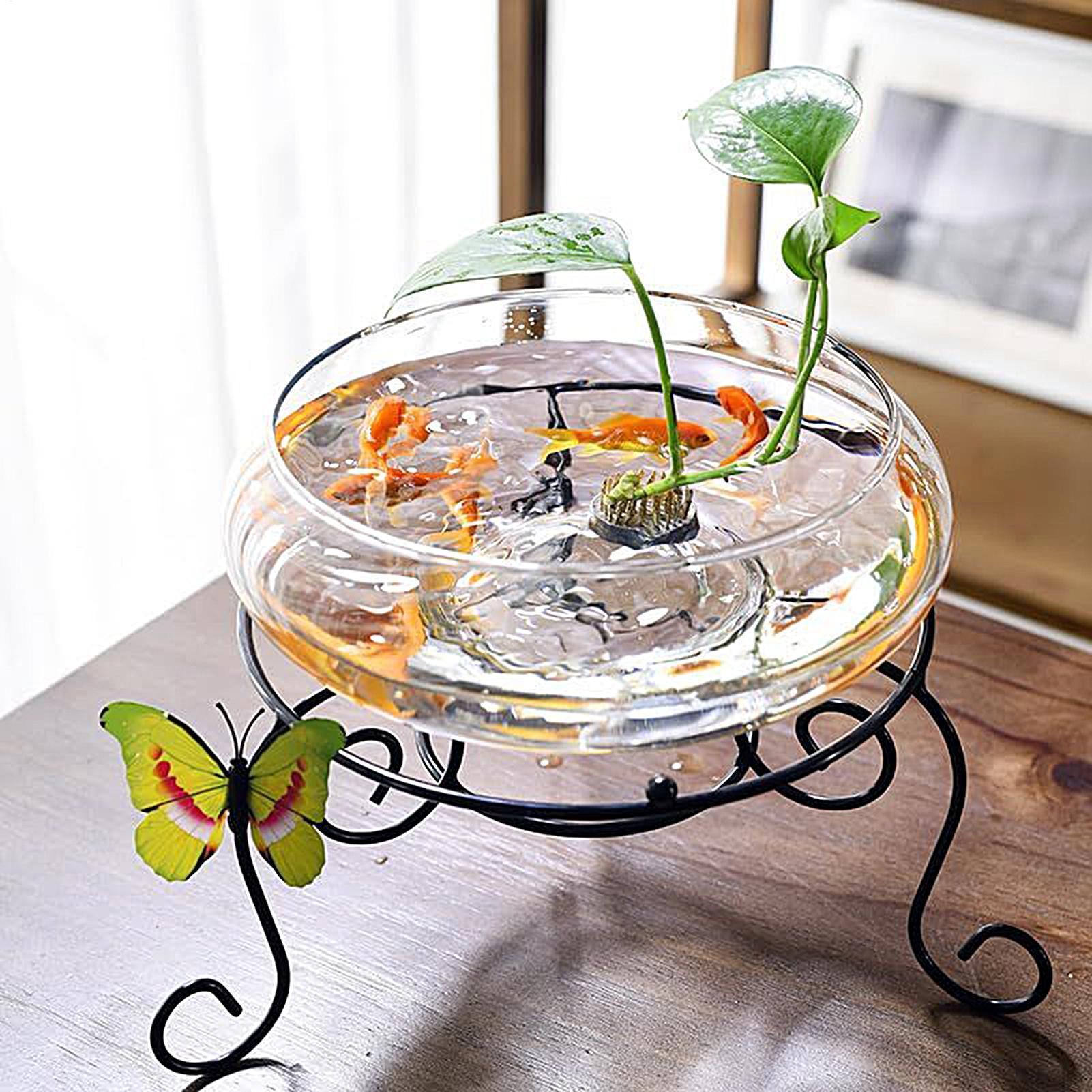 Fish Glass Bowl Glass Large Hy - Planted Aquarium For Goldfish recension och pris