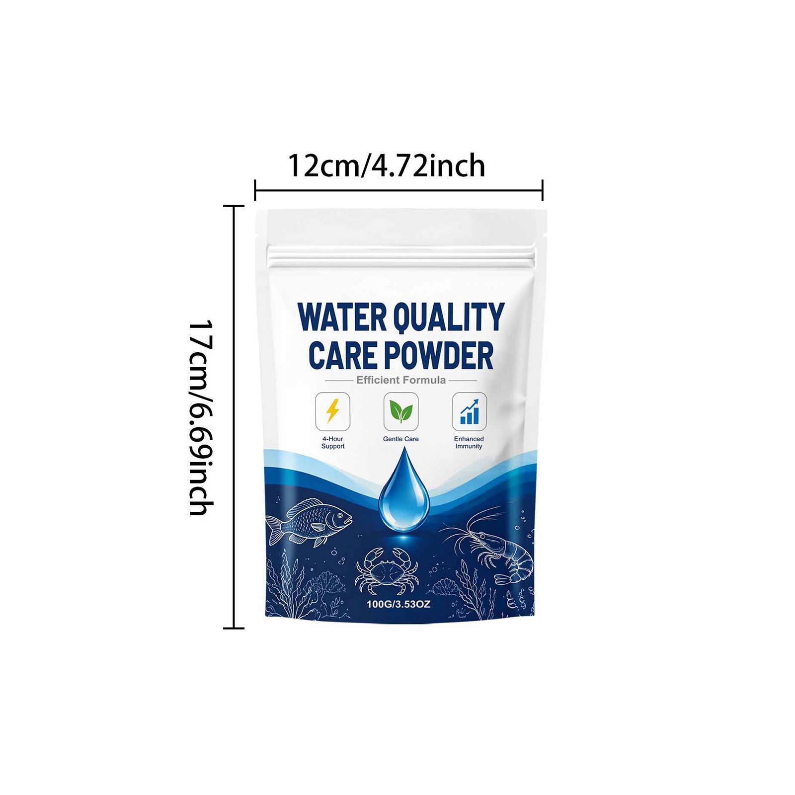 1/2/3/5PCS Cleaner Water Clari - Planted Aquarium Fertilizer recension och pris