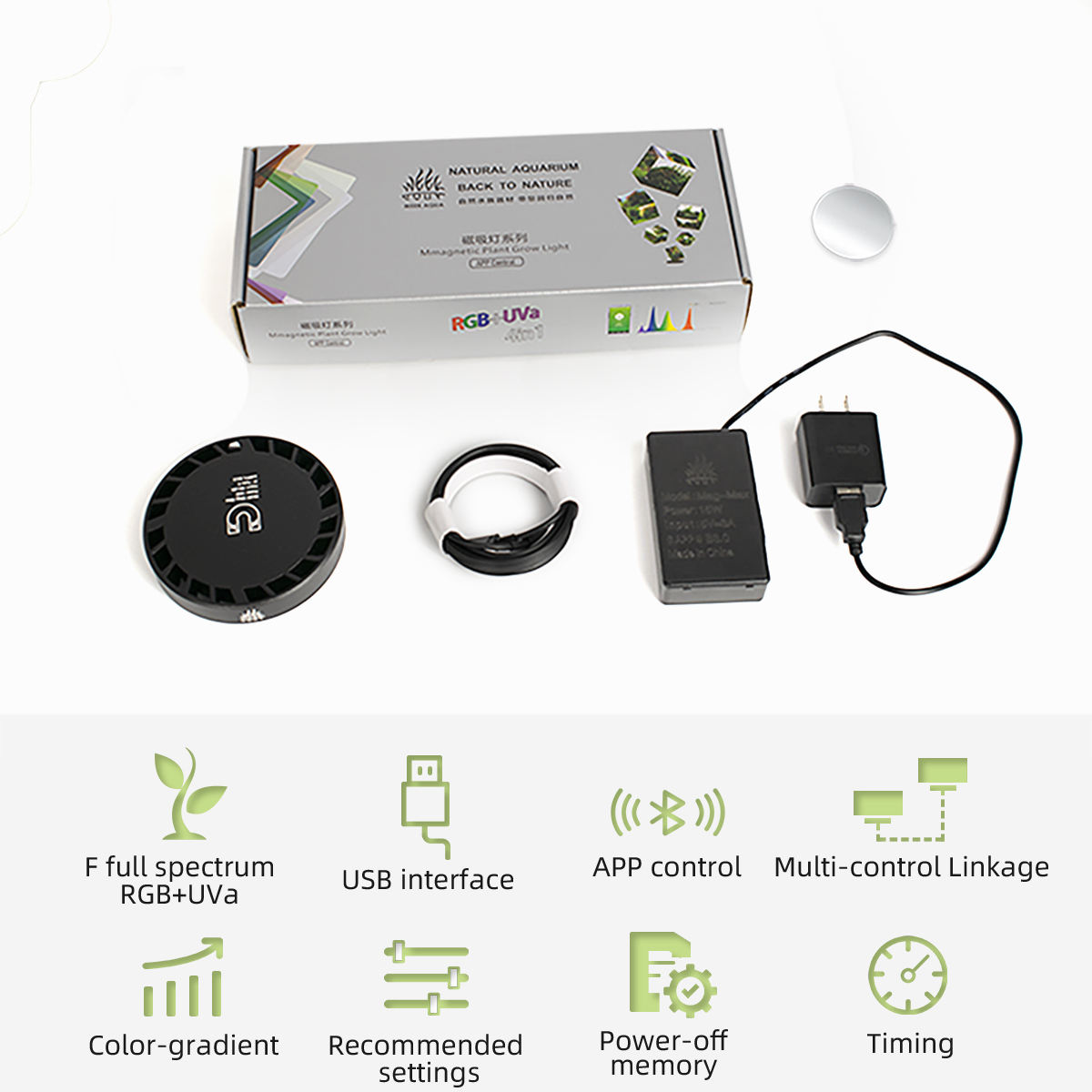 WEEK AQUA Mag-Pro/Max Nano RGB - Planted Aquarium Uv Light recension och pris